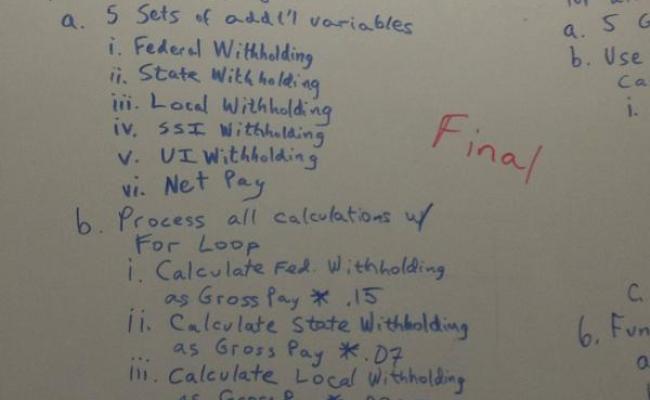 Programing A Payroll Calculator With C++