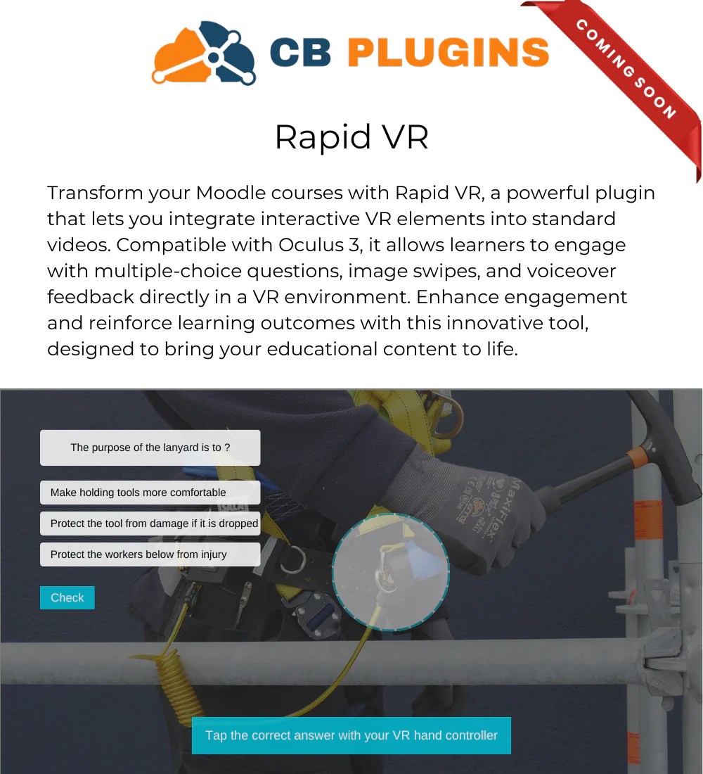Rapid Vr Moodle Content Activity Plugin Cb Plugins