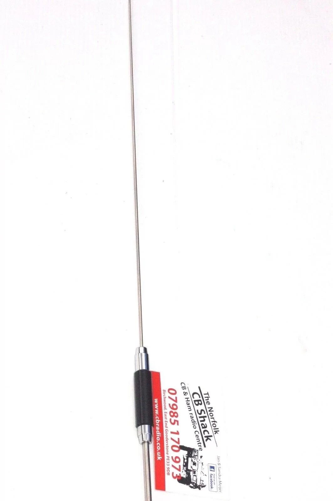 Antenna Moonraker MRQ-500 Dual Band VHF/UHF (2m/70cm) Bobina Chiusa Per Radio Mobile – 145/430 MHz