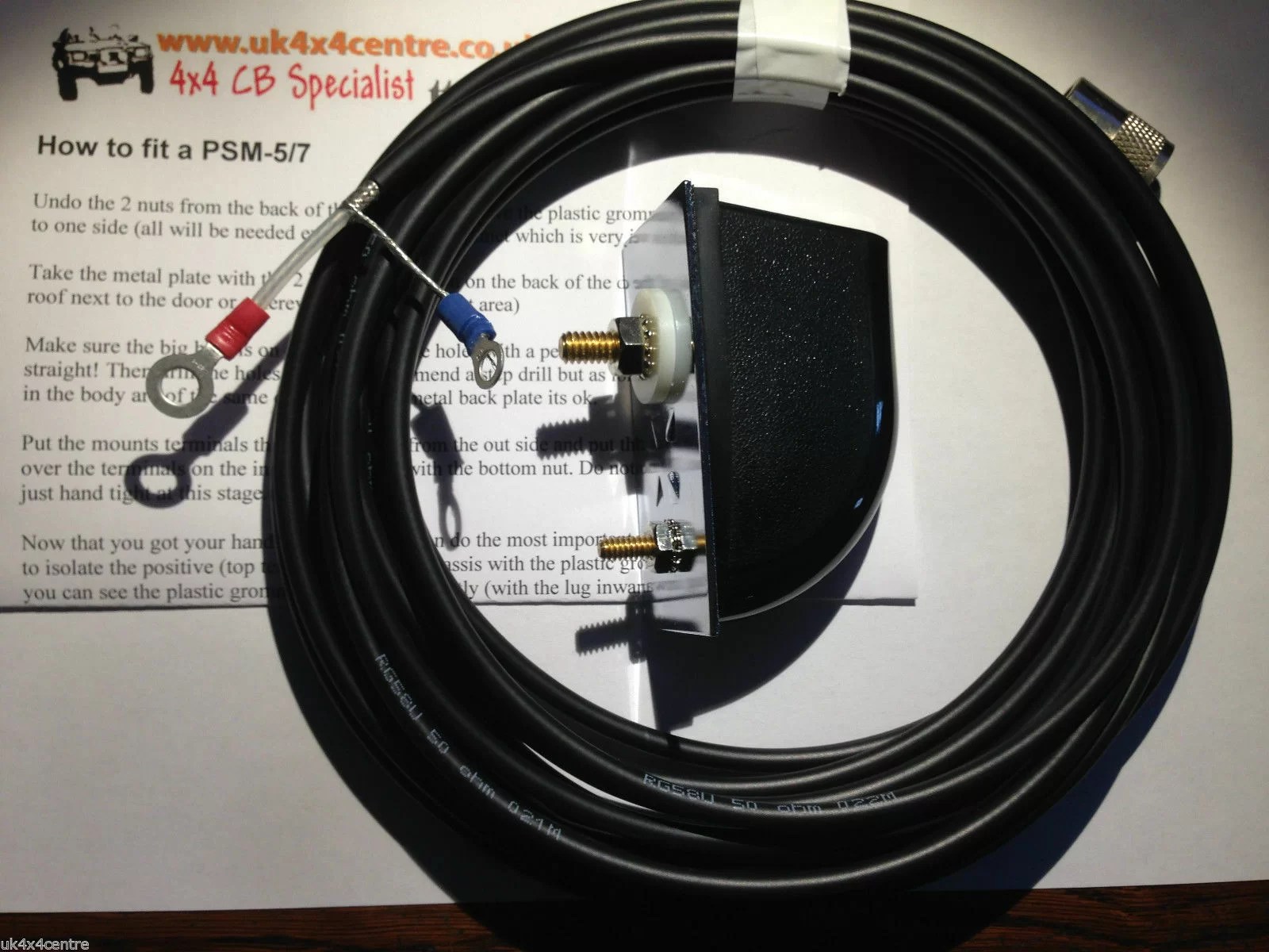 Moonraker Turbo Magnetic Mag Mount For CB / HAM Antenna – SO239 Thread – UK Made