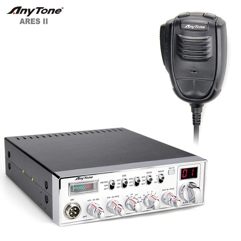 AnyTone ARES II AM/FM/SSB RADIO Classic Appearance 27Mhz CB Radio CB