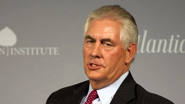 Rex Tillerson  - exxon ceo
