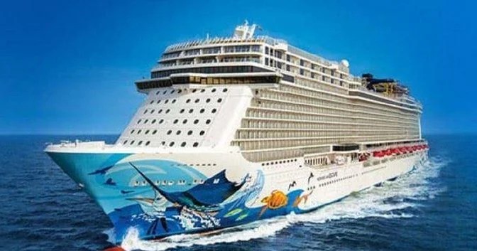 Norwegian Escape Cruise Ship Wind Causes Cruise Ship To