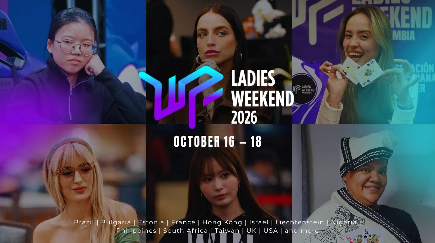 WPF Ladies Weekend 2026, de 16 a 18 de outubro