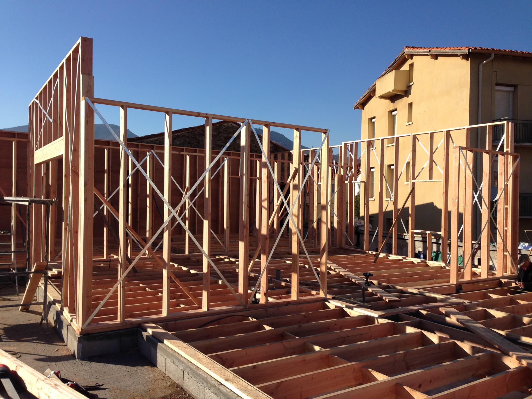 ossature intérieure