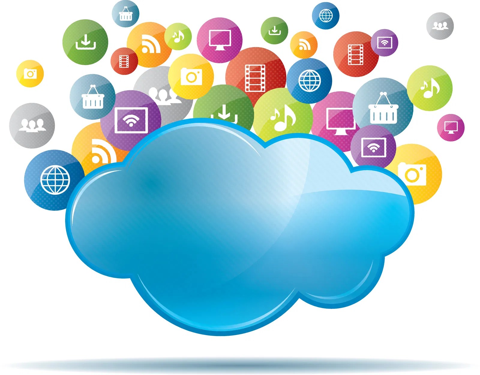 Cloud Computing Stock Image Colourbox - Download Classic Ocean Illustration | High Resolution