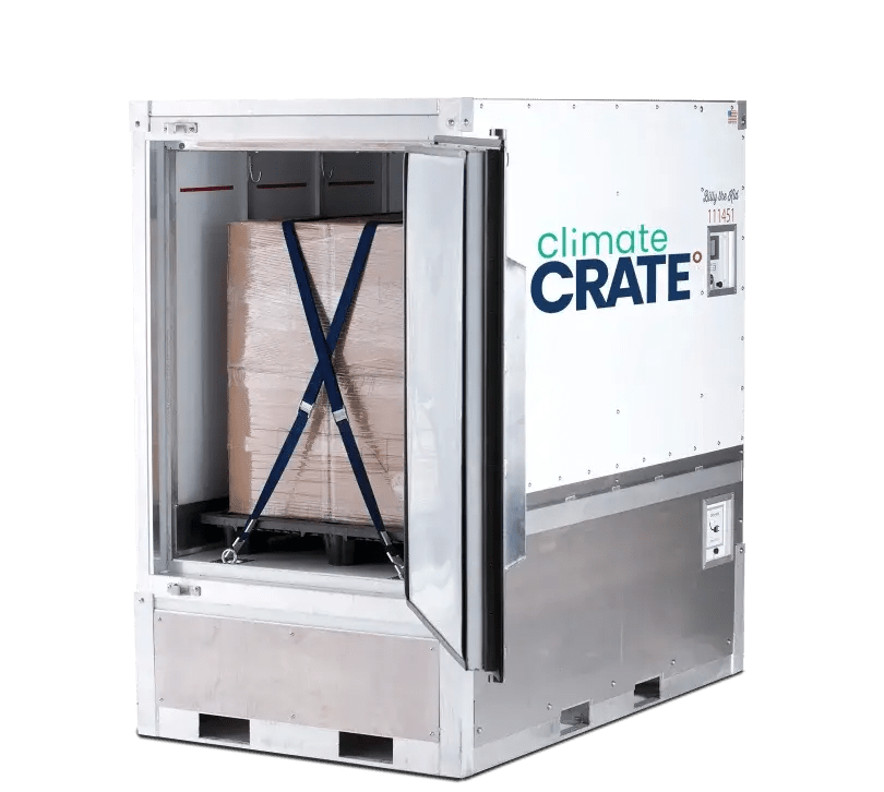 Climate Crate Loaded Open