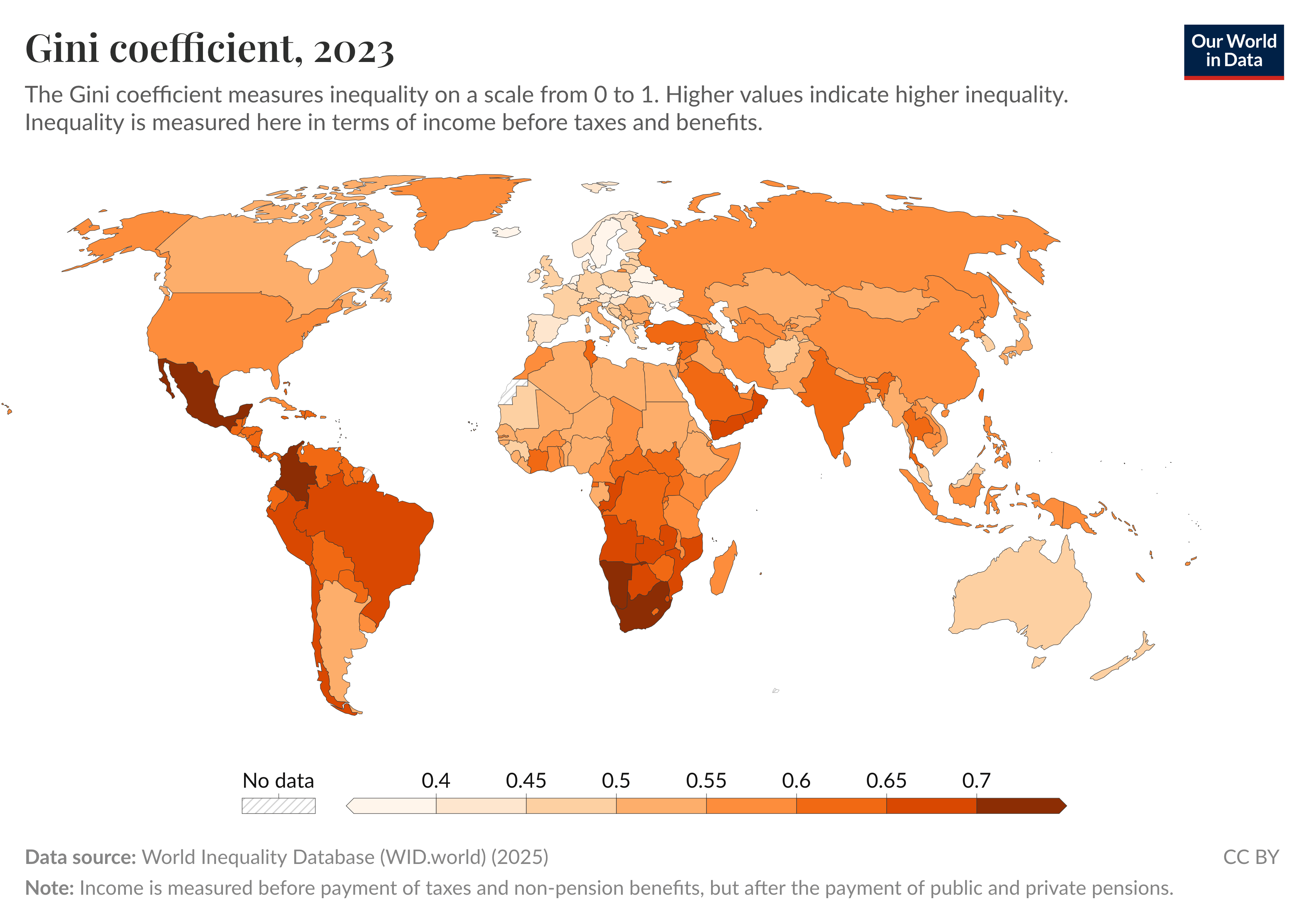 Maps World Views And Neutrality Squaring The Circle Gini Coefficient 