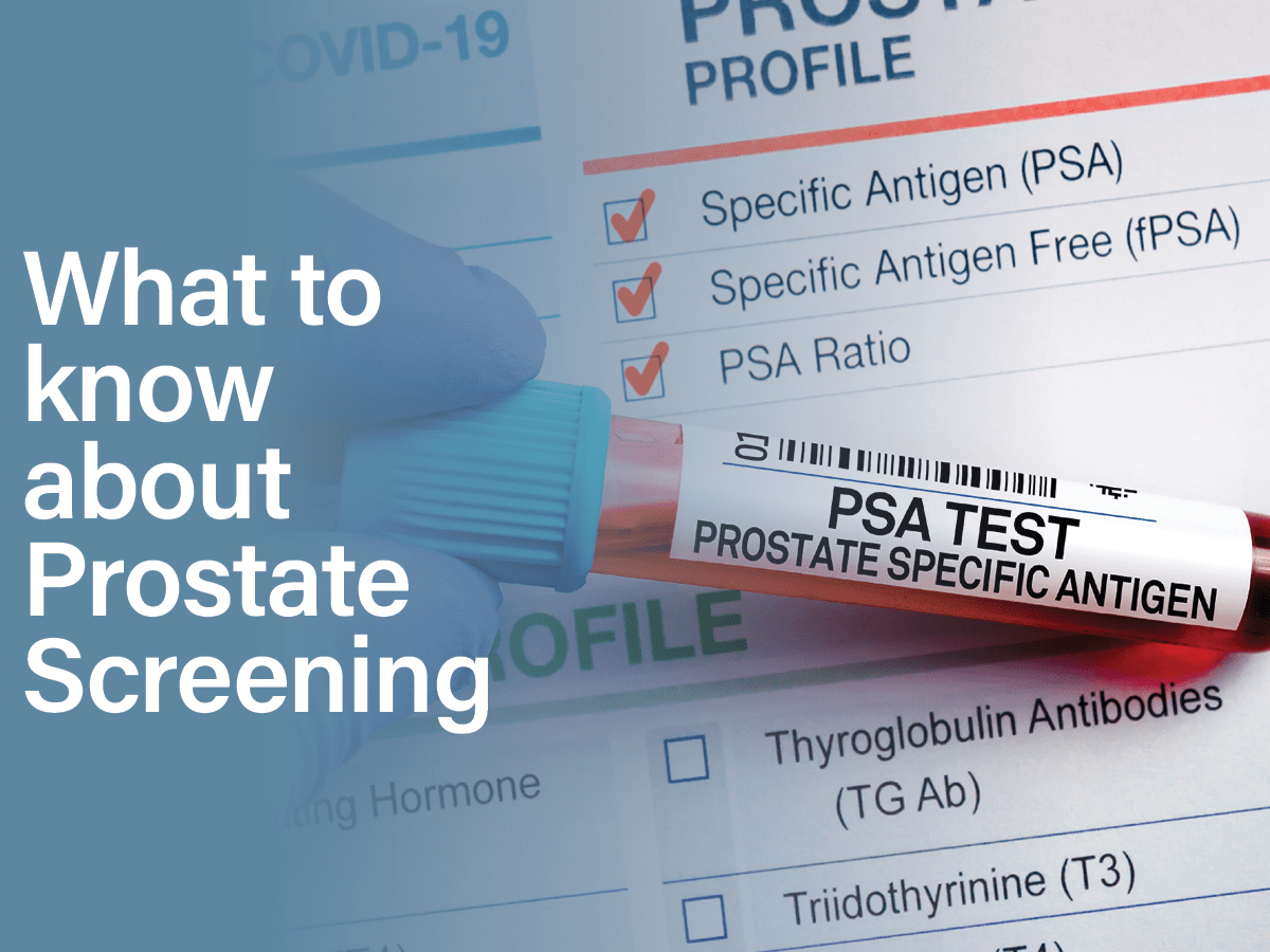 The importance of prostate cancer screening