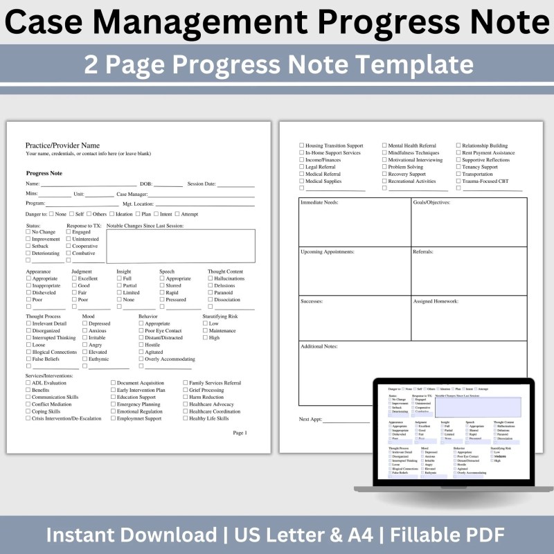 Social Work Progress Notes Template Awesome Case Notes Template - Best Dark Designs in Ultra HD