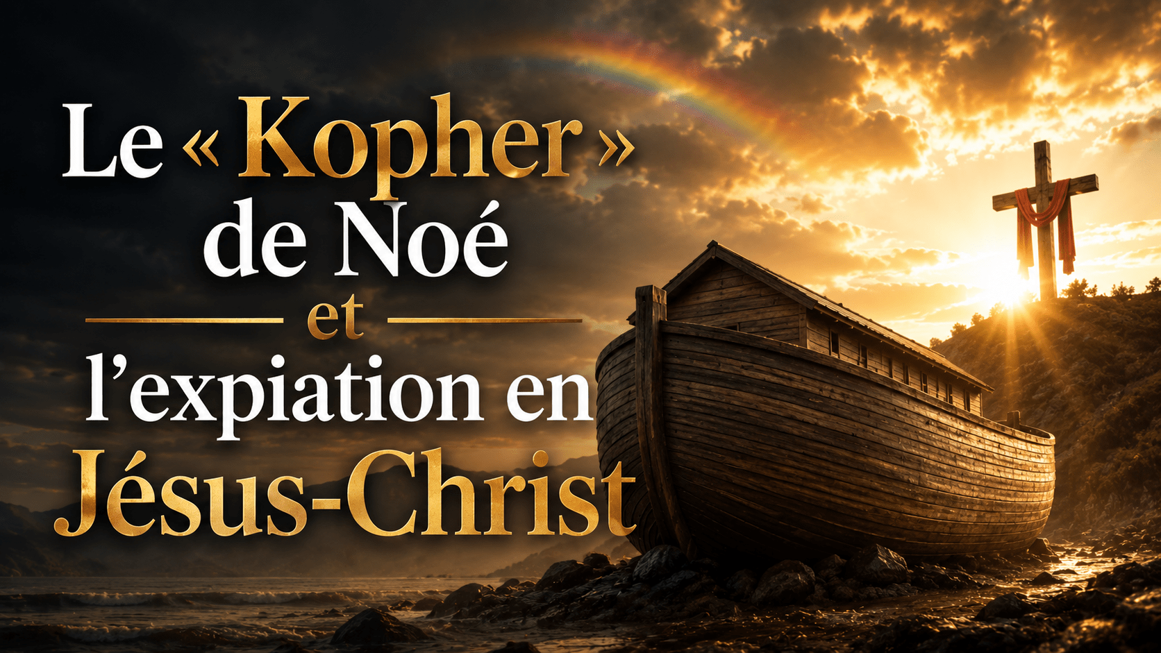 Le « Kopher » de Noé et l’expiation en Jésus-Christ