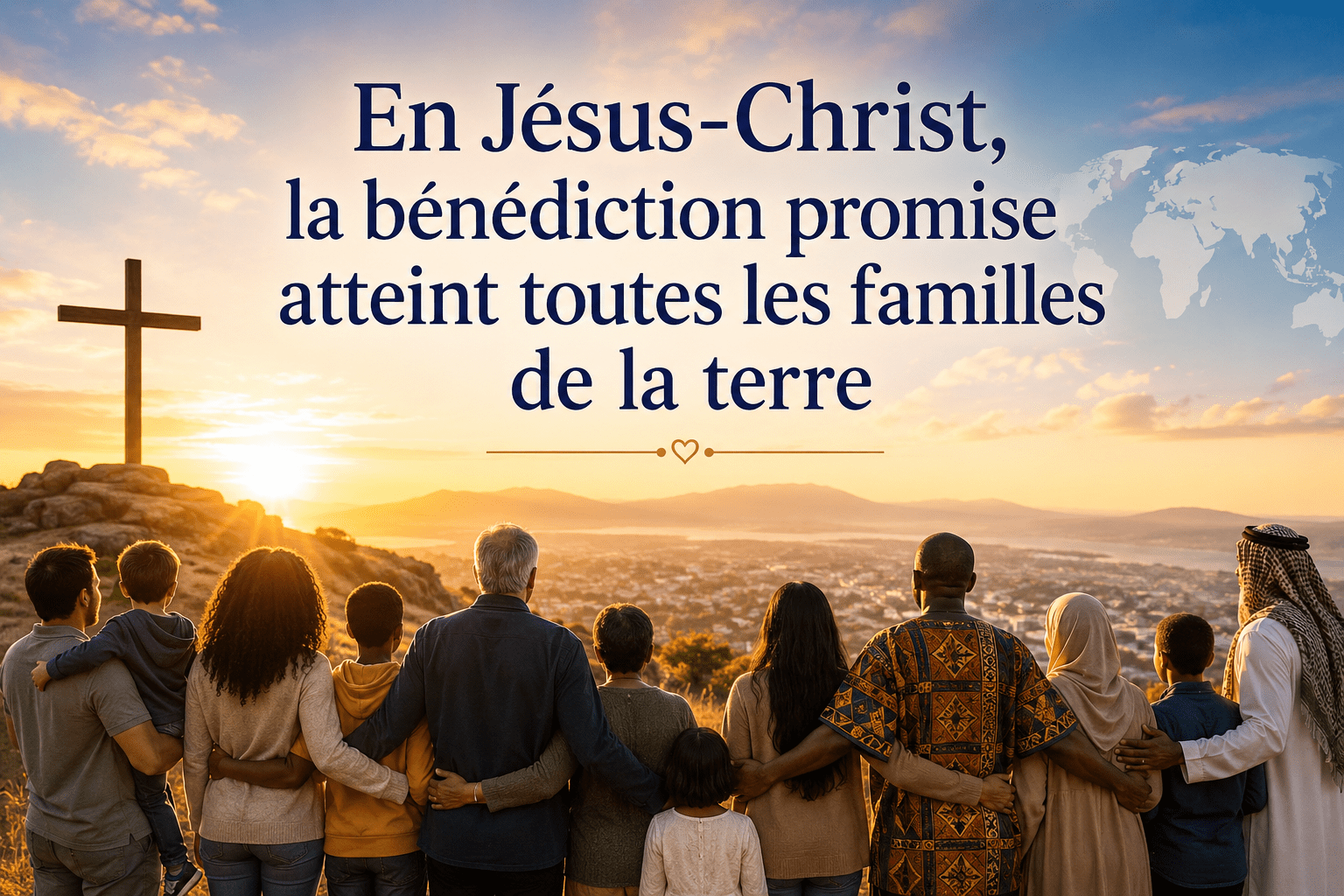En Jésus-Christ, la bénédiction promise atteint toutes les familles de la terre