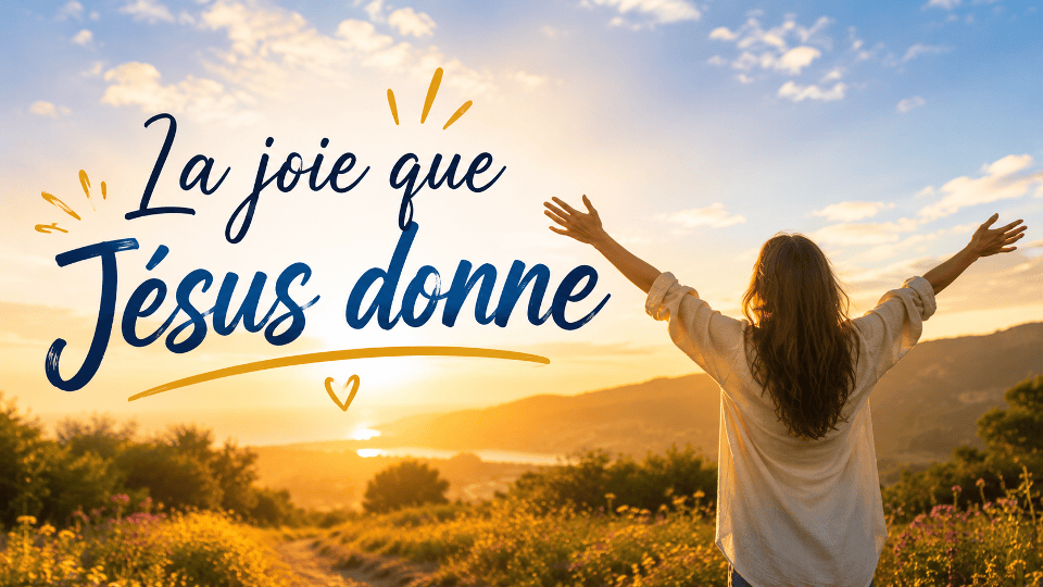 La joie que Jésus donne