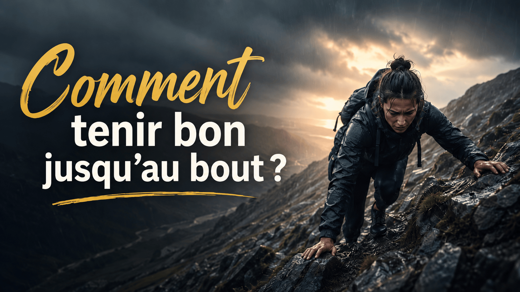 Comment tenir bon jusqu’au bout ?