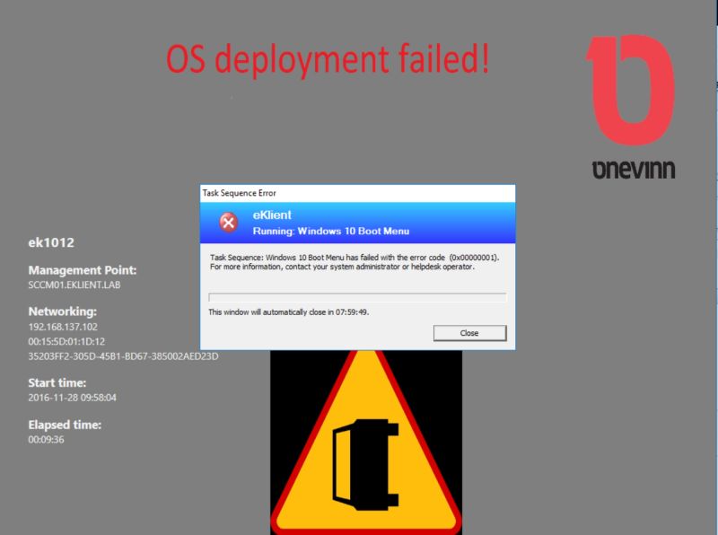 Error Handling In Ts Without Mdt Using Osdbackground Ccmexec Com - Ocean Backgrounds - Modern Mobile Collection