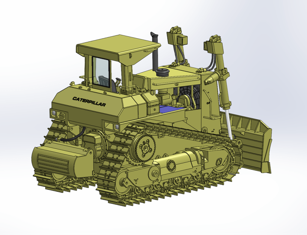 キャタピラー トラクター CAT D10N New Model Update: 1:48 Cat® D10N Dozer – Die-cast - Classic