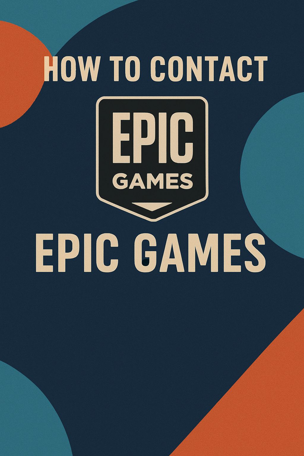 How to contact epic games