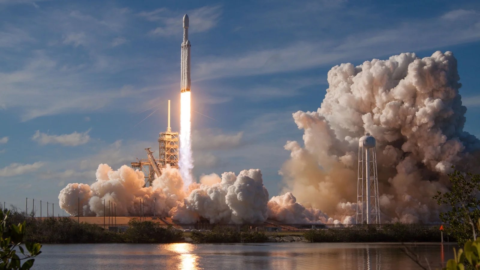 Rocket lifting off, illustrating a guide to spacex interview questions