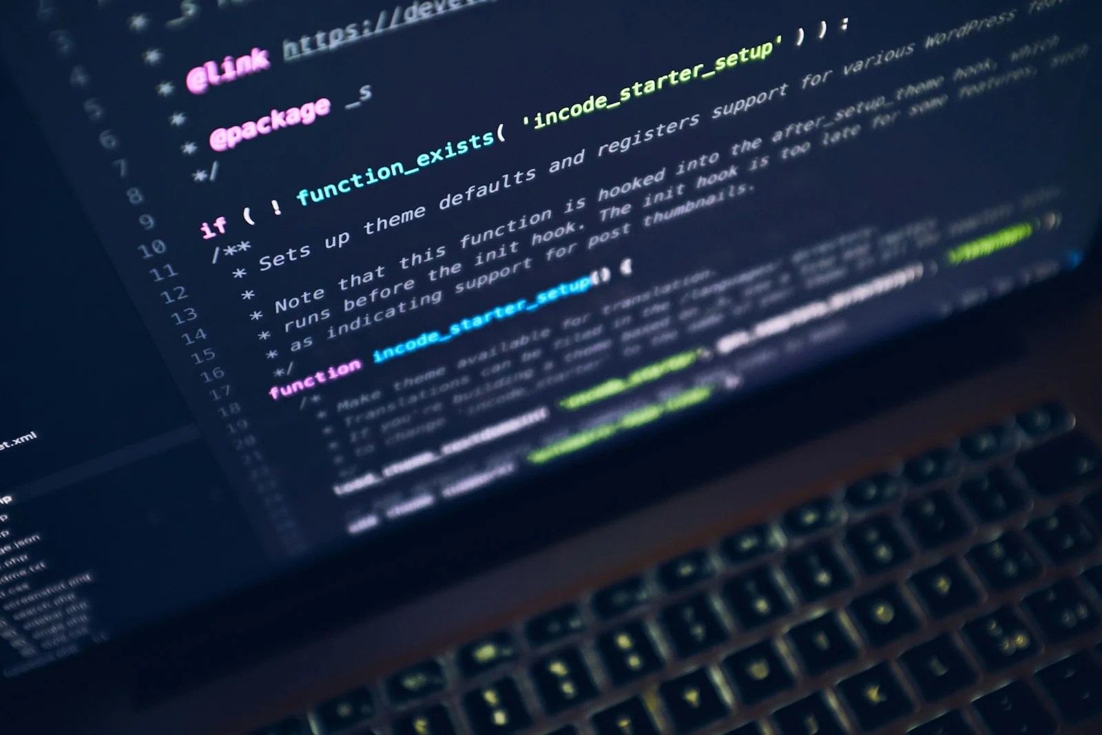 AI coding tools compared on a developer's laptop screen showing code