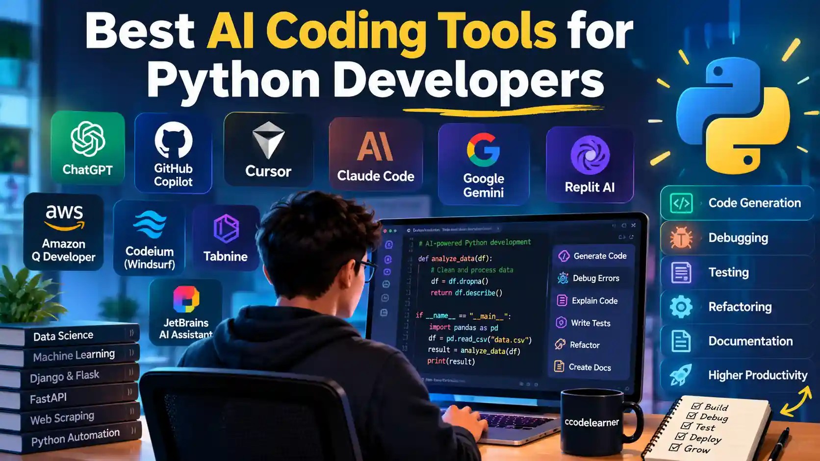 Best AI coding tools for Python developers