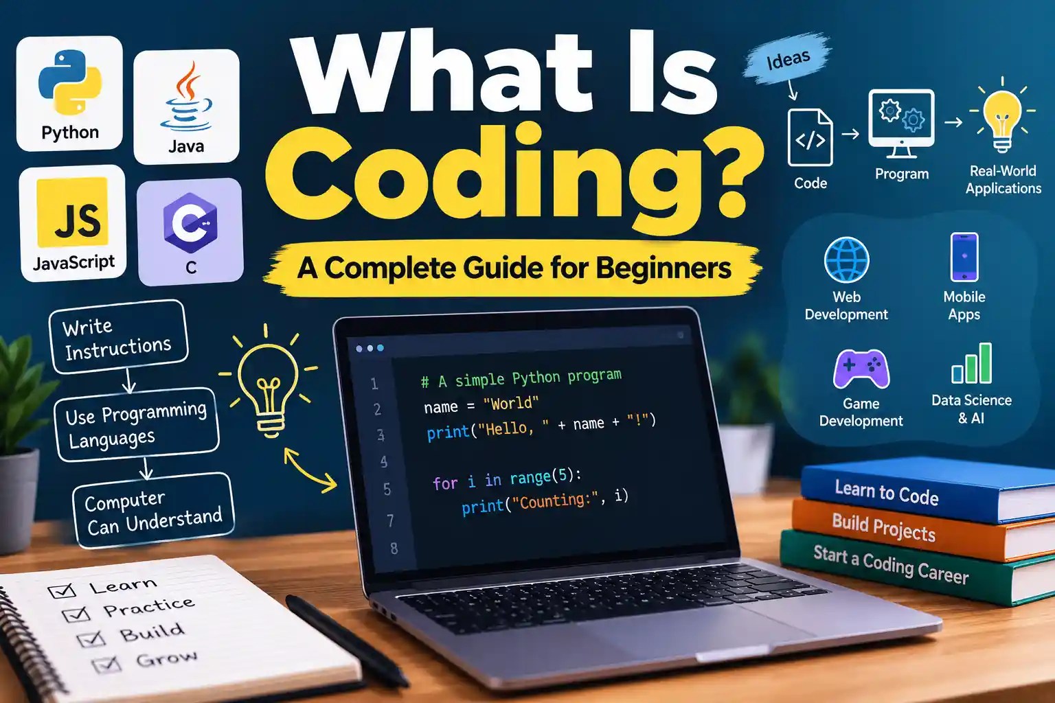 What is coding? A complete guide to coding for beginners