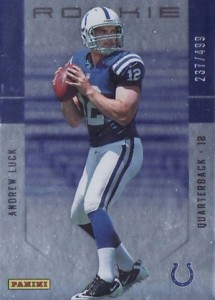 2 picks of the 2012 nfl draft, but which young . First Cards of Andrew Luck and Robert Griffin III in NFL