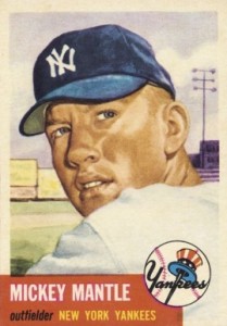 Mickey Mantle Rookie Card Pure Americana All Time Greats 