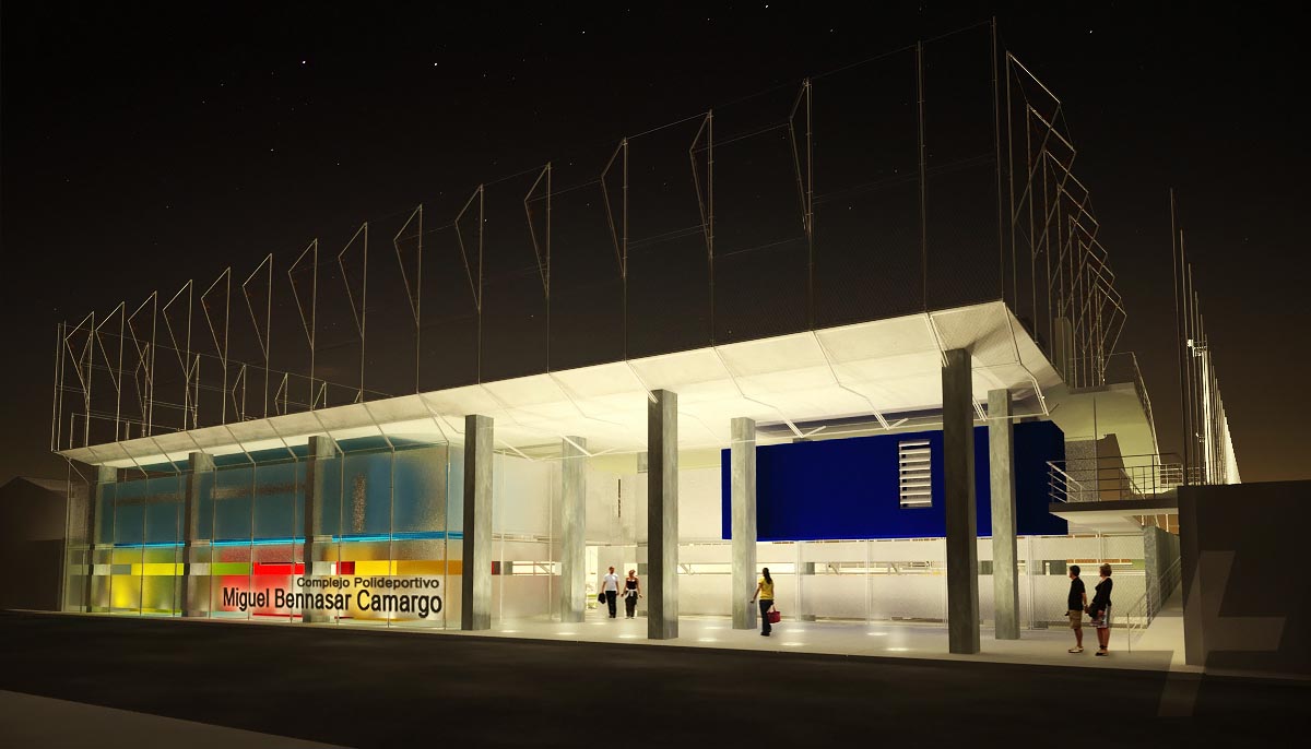 Complejo Polideportivo Miguel Bennasar Camargo Ccr Arquitectos