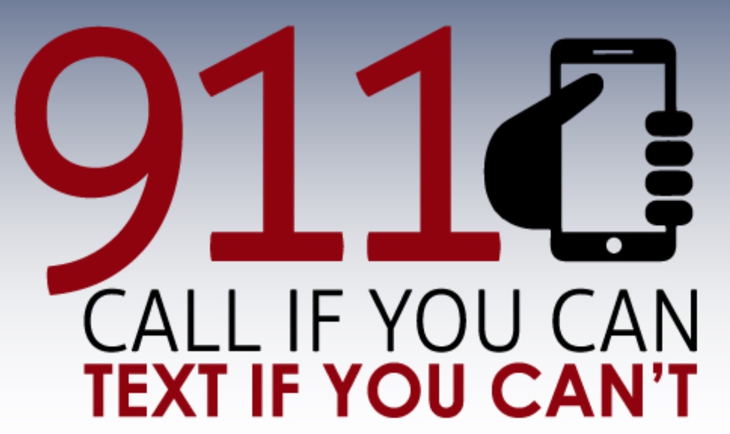 New 9-1-1 Motto – “Call If You Can, Text If You Can't” – Charlotte