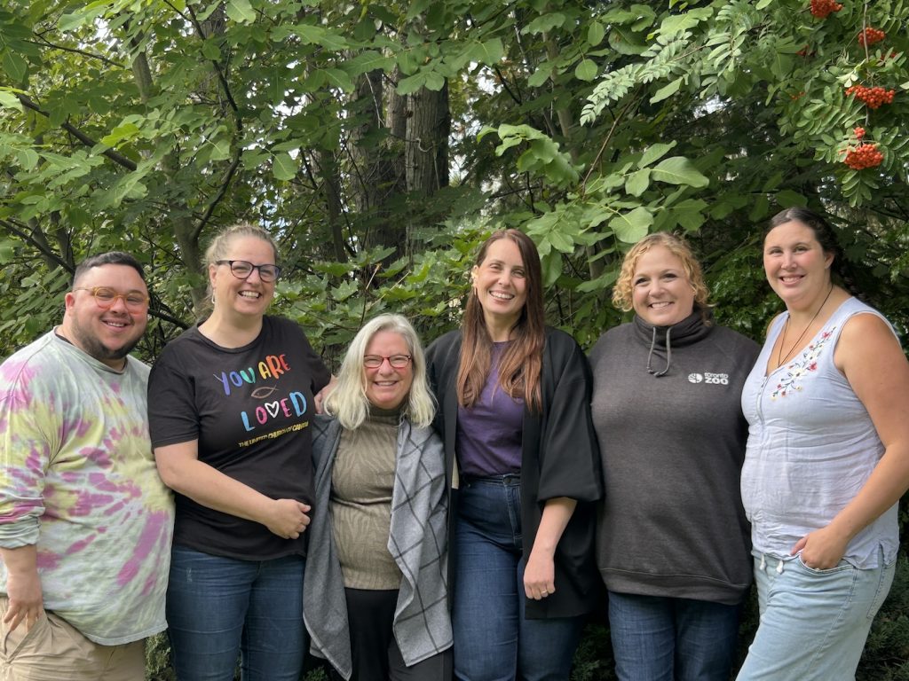 group of six diaconal ministry students