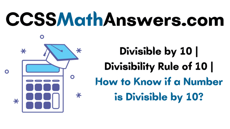 Divisible by 10