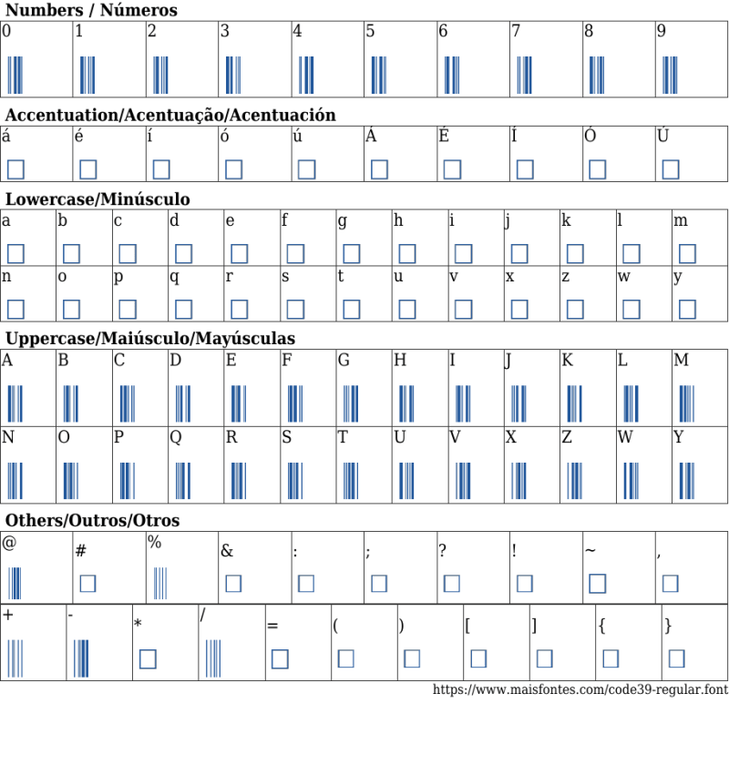 Code39 Regular Download For Free View Sample Text Rating And More - Light Art Collection - High Resolution Quality