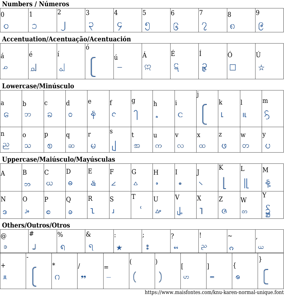 Knu Karen Normal Unique Free Font Download Maisfontes