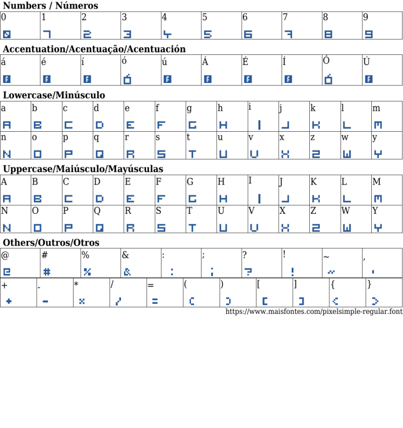 Simple Pixel Regular Font - 4K Colorful Illustrations for Desktop