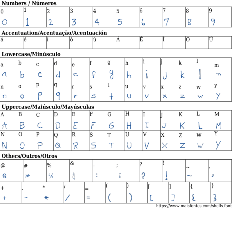 Shells Windows Font Free For Personal - Space Image Collection - Retina Quality