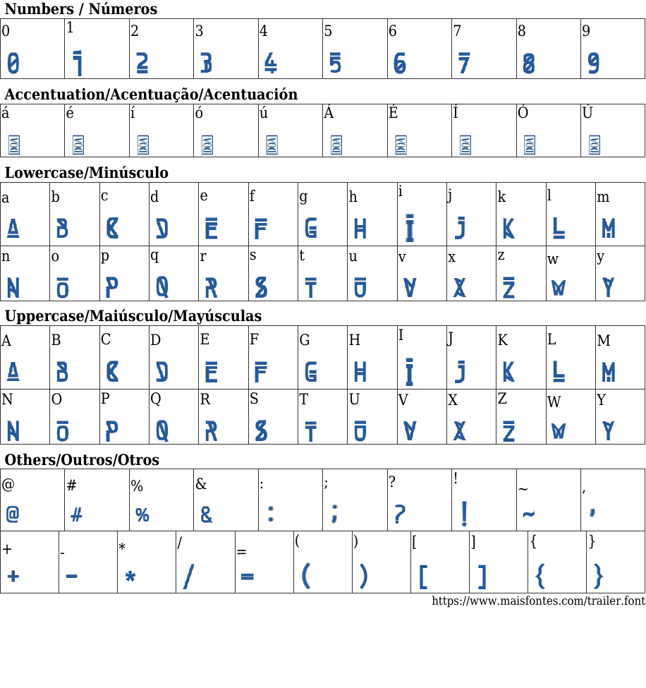 Trailer Free Font Download Maisfontes