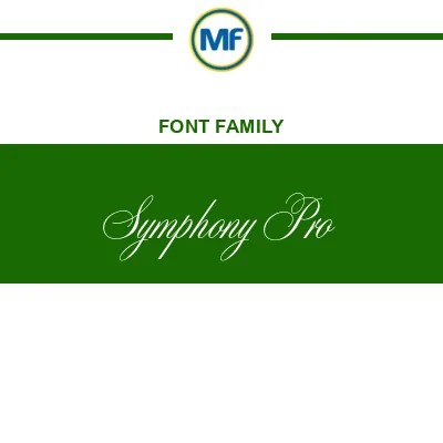 Download Symphony Pro Fonts Maisfontes