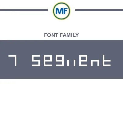 Segment 7 Font Download - 4K Light Images for Desktop