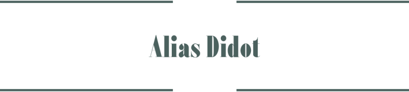 Identifont Alias Didot - Creative Space Design - Full HD