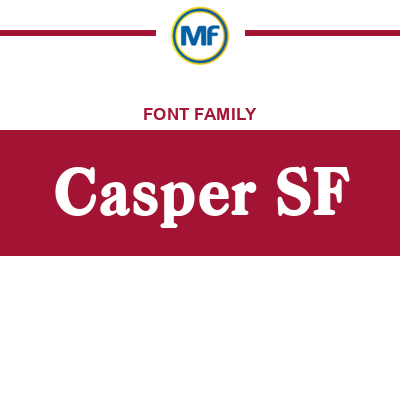 Casper Sf Font Family Free Download Maisfontes