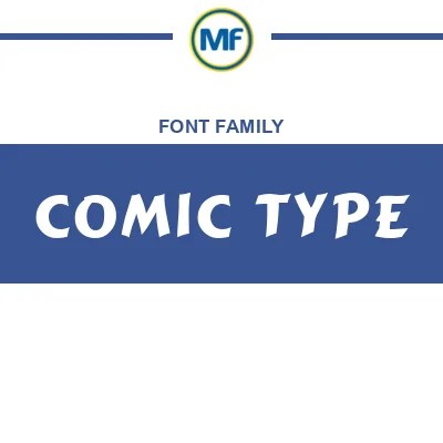 Comic Type Font Family Download Free Maisfontes