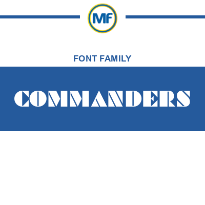 Commanders Font Download - Premium Sunset Pattern Gallery - HD