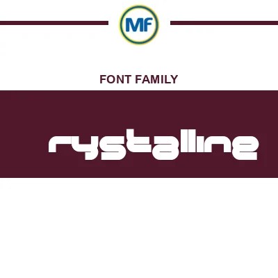 Crystalline Font Family Download Free Maisfontes