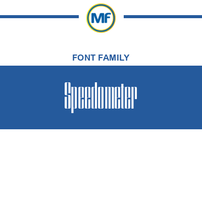 Identifont Speedometer 300 - Artistic Gradient Image - Retina