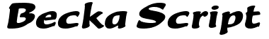Identifont Becka Script - Artistic Vintage Background - High Resolution