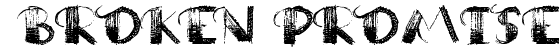 Broken Promise Font Free Download Maisfontes
