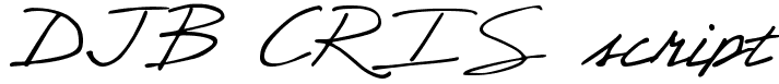 Djb Cris Script Font Script Handwritten - Best Dark Patterns in HD