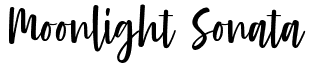 Moonlight Sonata Free Font Download Maisfontes