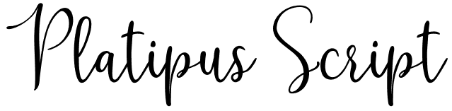 Platipus Script - Gradient Pictures - Classic 8K Collection