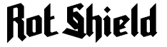 Rot Shield Font Free Download Maisfontes
